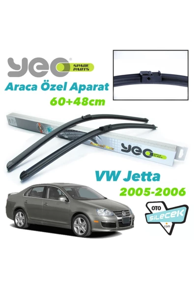 YEO  Vw Jetta 2 Silecek Takımı 2005-2006 ürün görseli 1