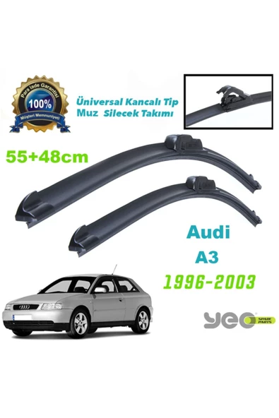 YEO  Audi A3 Aeroflex Muz Silecek Takımı ürün görseli 1