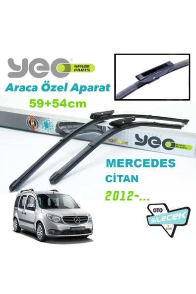 YEO  Mercedes Citan Silecek Takımı 2012-... ürün görseli 1
