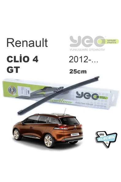 YEO  Renault Clio 4 Grandtour Arka Silecek 2012-.. - Resim 2