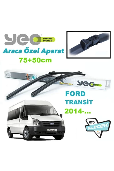 YEO  Ford Transit Silecek Takımı Aeroflex 2014-.. ürün görseli 1