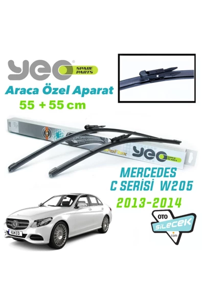 YEO  Mercedes C Serisi (w205) Silecek Takımı 2013-2014