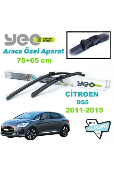 YEO  Citroen Ds5 Silecek Takımı 2011-2015 ürün görseli 1