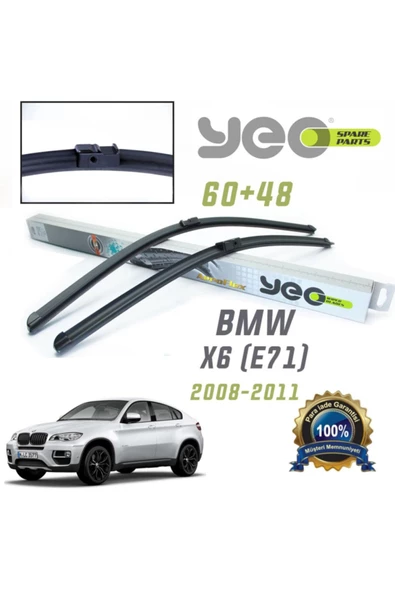 YEO  Bmw X6 (e71) Silecek Takımı 2008-2011 ürün görseli 1
