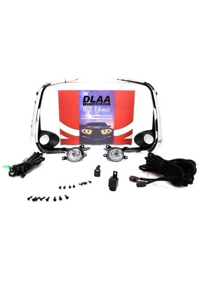 Dlaa  Toyota Corolla Sedan E210 Led Sis Farı Seti 2019 Ve Sonrası (SİYAH) - 2