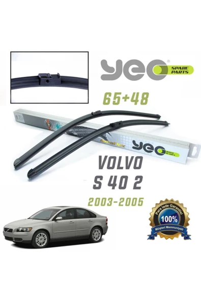 YEO  Volvo S40 Iı Silecek Takımı 2003-2005 ürün görseli 1