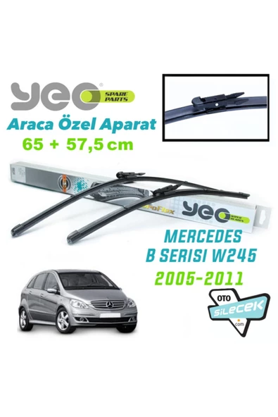 YEO  Mercedes B Serisi (w245) Silecek Takımı 2005-2011 ürün görseli 1