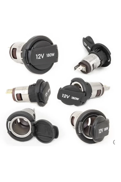 YEO Çakmak Soketi Kapaklı 12V 180W