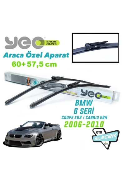 YEO  Bmw 6? Coupe E63/e64 Silecek Takımı 2004-2010 ürün görseli 1