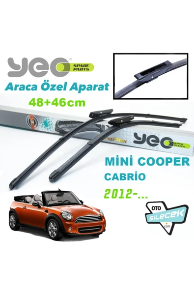 YEO  Mini Cooper Cabrio (r57) Silecek Takımı 2012-... ürün görseli 1