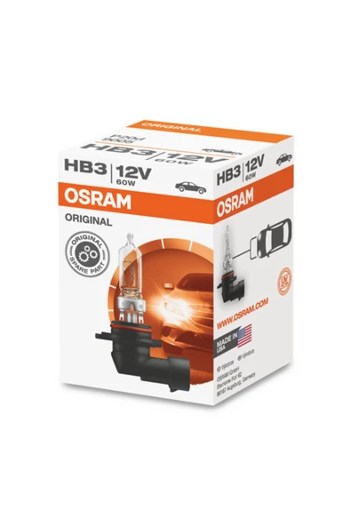 Osram  Hb3 9005 12v Soketli Far Ampulü (1 Ad.)