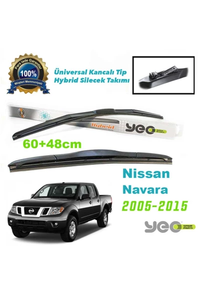 YEO  Nissan Navara Hybrid Silecek Takımı 2005-2015 ürün görseli 1
