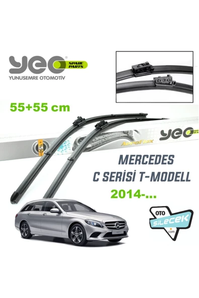YEO  Mercedes C Serisi T-model Aeroflex Silecek Takımı 2014-.. ürün görseli 1