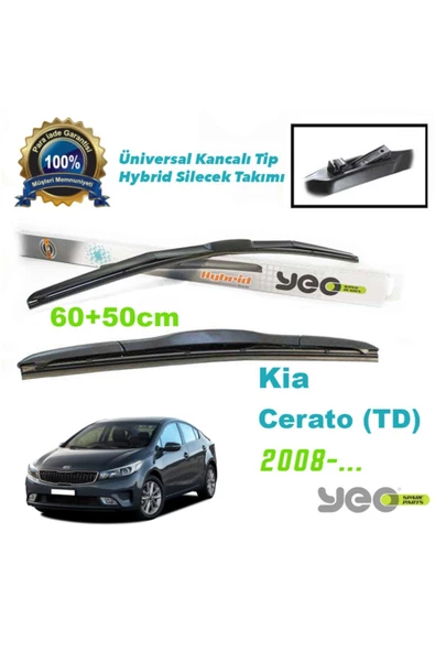 YEO  Kia Rio Cerato (td) Hybrid Silecek Takımı 2008-... ürün görseli 1