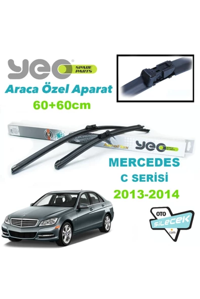 YEO  Mercedes C Seri Silecek Takımı Aeroflex 2013-2014