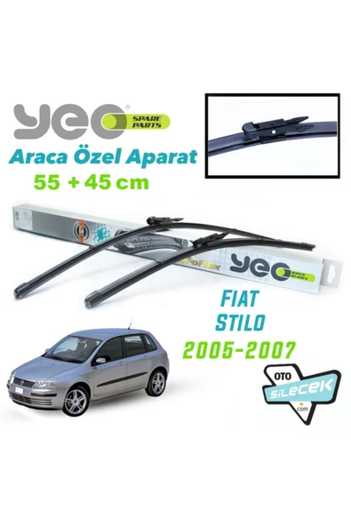 YEO  Fiat Stilo Silecek Takımı 2005-2007 ürün görseli 1