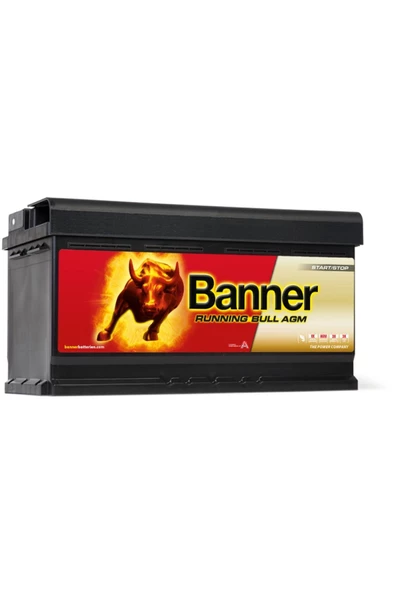 Banner  AGM 59501 95Ah 12V Start-Stop AGM Kurşun Asit Akü