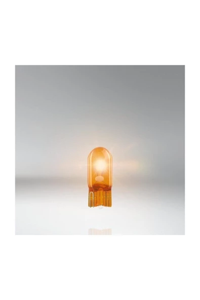 Osram  12v 5w Dipsiz T10 Turuncu Park Ampulü (2 Adet) - 3