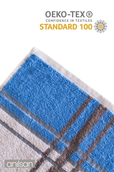 100x150 cm %100 Pamuk Plaj Havlusu – Yüksek Emicilik, Hızlı Kuruma, Şık Renk Detayları - 2