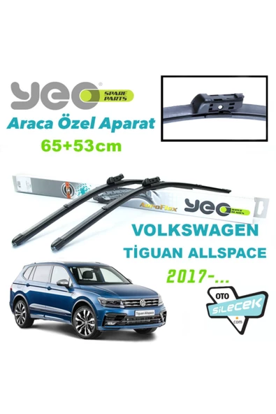 YEO  Vw Tiguan Allspace Silecek Takımı 2017-...