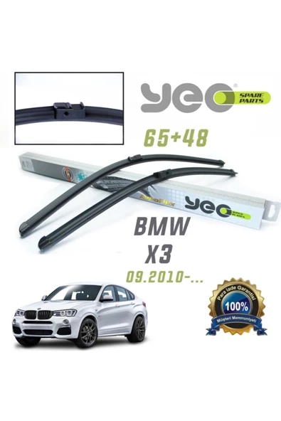 YEO  Bmw X3 Silecek Takımı 2010-.. ürün görseli 1