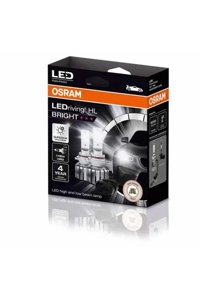 Osram  Far Ampulü Led Hb4/hır2 12v 19w Bright Model 9006dwbrt-2hfb
