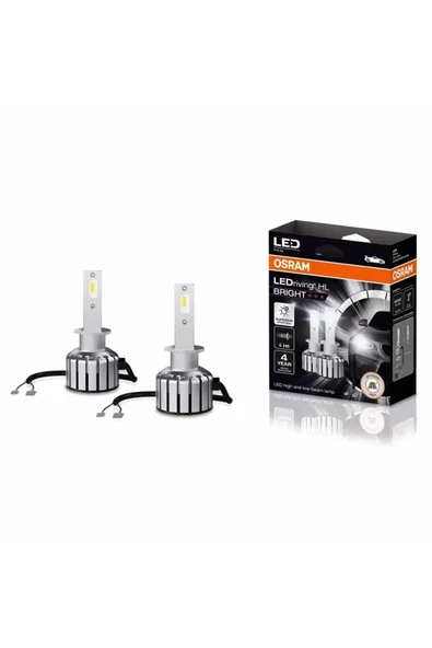 Osram  H1 Led Xenon Kit LEDriving HL BRIGHT %300 Fazla Işık / 4 Yıl Garantili 12V (2 Adet Far İçin) - 2