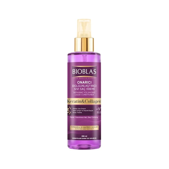 Bioblas Kolajen & Keratin Sıvı Saç Kremi 200 ml