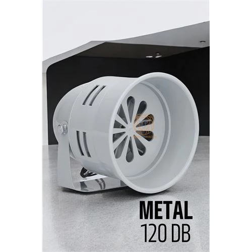 Findit Motorlu Dönerli Metal Siren 200 db İtfaiye Tipi 334814