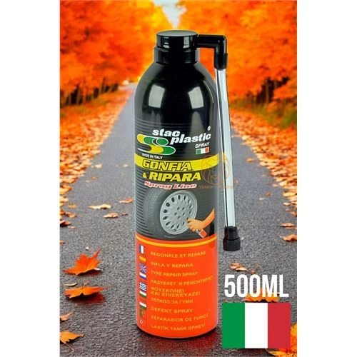 Findit Stac Italy Lastik Tamir Köpüğü Lastik Tamir ve Şişirici Sprey 500 ml 334796