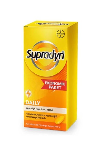 Supradyn Daily Koenzim Q10 60 Tablet ürün görseli 1
