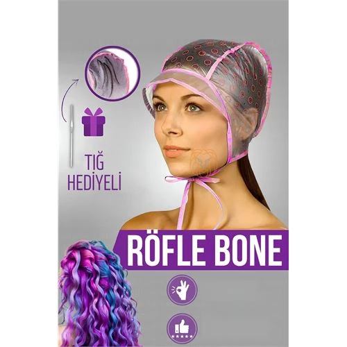 Findit Röfle Bonesi Tığlı Saç Boya Bonesi 334803