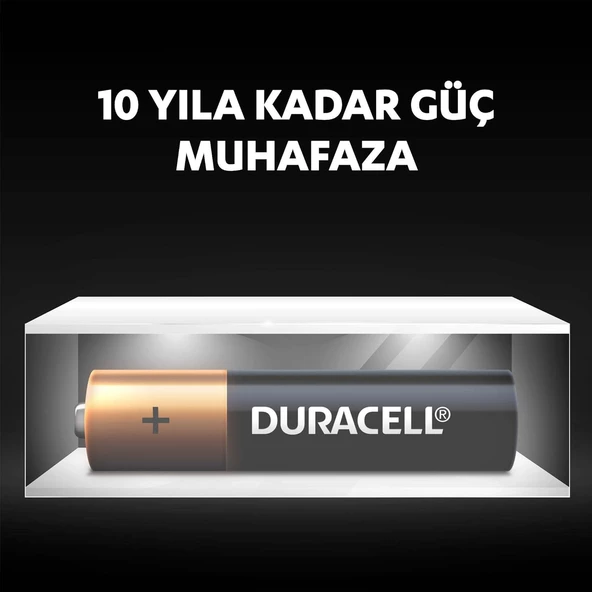 Duracell Alkalin AAA İnce Kalem Pil, 1,5V (LR03 / MN2400), 4’lü Paket - 6
