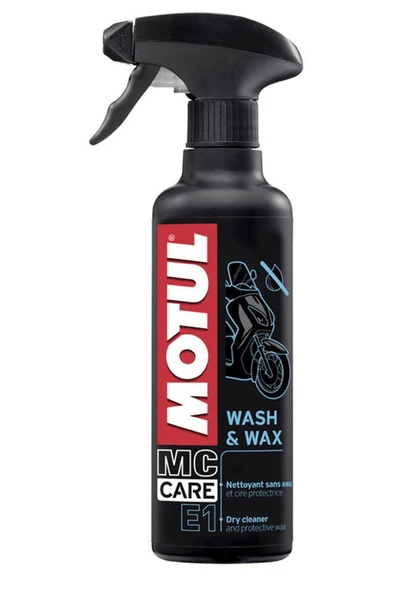 Motul E1 Wash & Wax + Motosiklet Temizleme + Susuz Temizleme