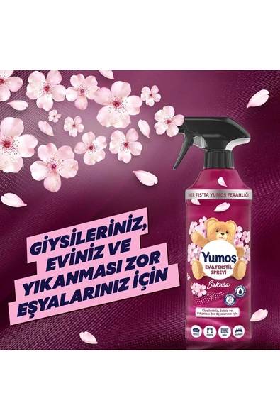 Yumoş Extra Sakura Sprey 2 x 450ml - 5