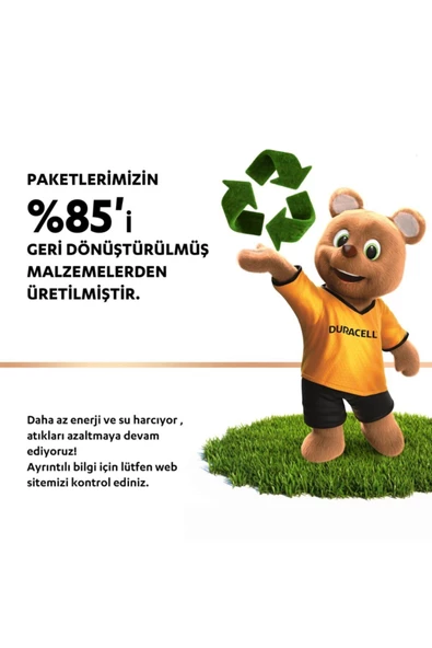 Duracell Alkalin Büyük Boy Pil 2'li Paket - 3