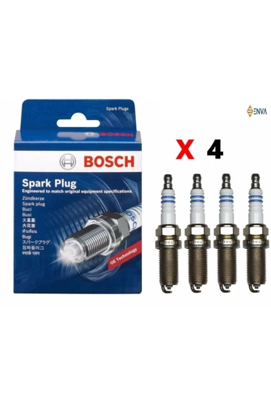 Enva Otomotiv Opel Insignia 1.6 Benzin - Lpg Bosch Iridyum Buji Takımı ürün görseli 1