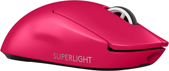 Logitech G PRO X Superlight 2 910-006798 Pembe Lightspeed Hero Şarjlı Optik Kablosuz Oyuncu Mouse OUTLET