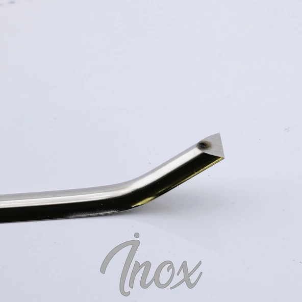 Şahin Metal İnox Kulp 224 mm Mobilya Çekmece Mutfak Dolabı Dolap Kapak Kulpları Kulb Kulpu 22.4 cm - 10