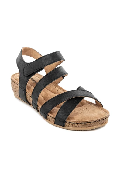 Hush Puppies Lieber Anatomik Taban Hakiki Deri Kadın Sandalet - 3