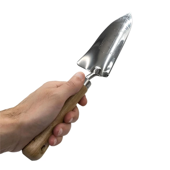 Kürek Bahçe Küreği Ölçekli Bahçıvan Saksı Çiçek Bitki Mini El Küreği Fide Toprak Hobi Dar 32 cm - 3