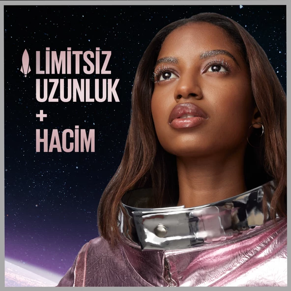 Maybelline New York Space Diamond Elmas Işıltılı Maskara - 4