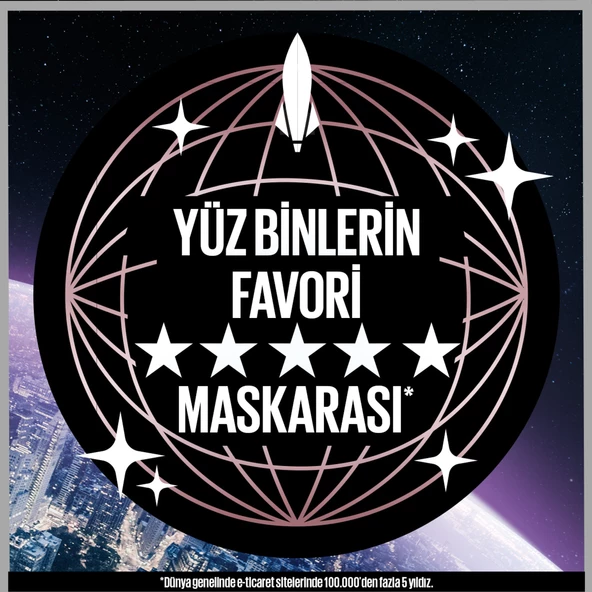 Maybelline New York Space Diamond Elmas Işıltılı Maskara - 7