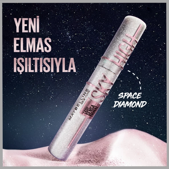 Maybelline New York Space Diamond Elmas Işıltılı Maskara - 3