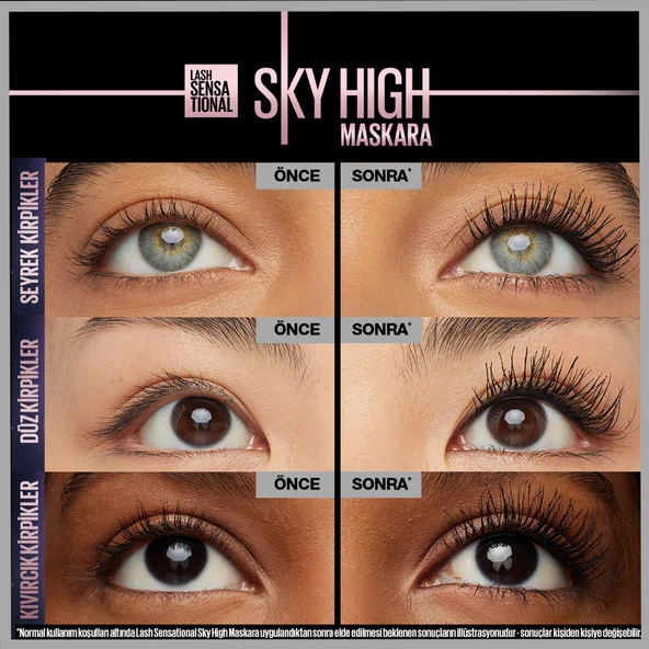 Maybelline New York Space Diamond Elmas Işıltılı Maskara - 6