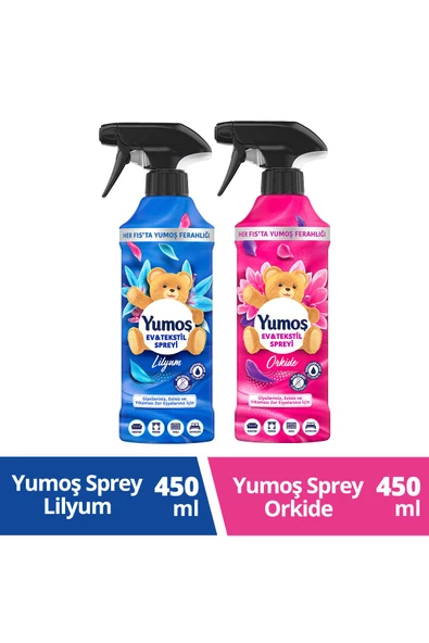 Yumoş Orkide + Lilyum Sprey 2 x 450 ML
