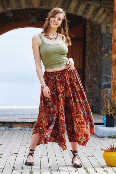 Beli Lastikli Pantolon - 3