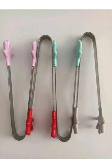 Silikon Şeker Kurabiye Mini Maşa - 3