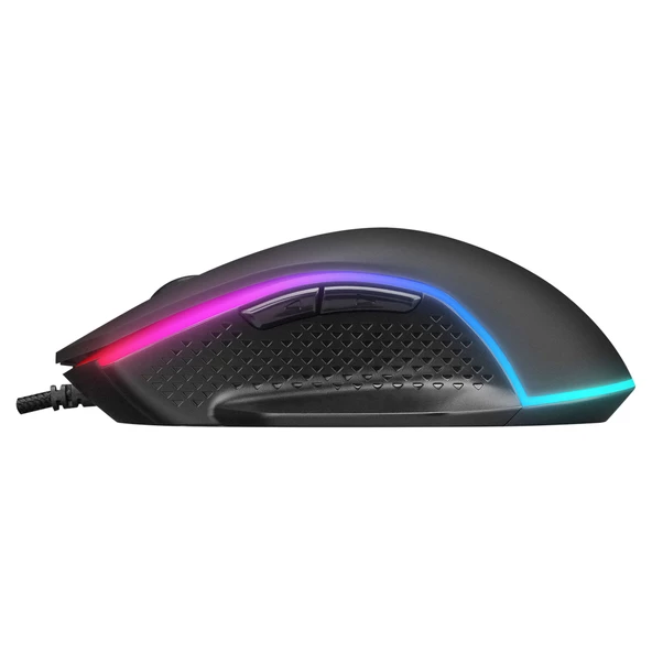 Everest RAGE-X2 USB 6400DPI Optik RGB Kablolu Gaming Oyuncu Mouse - 4