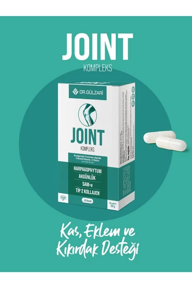 DR GÜLZARİ Joint Kompleks 60 Kapsül